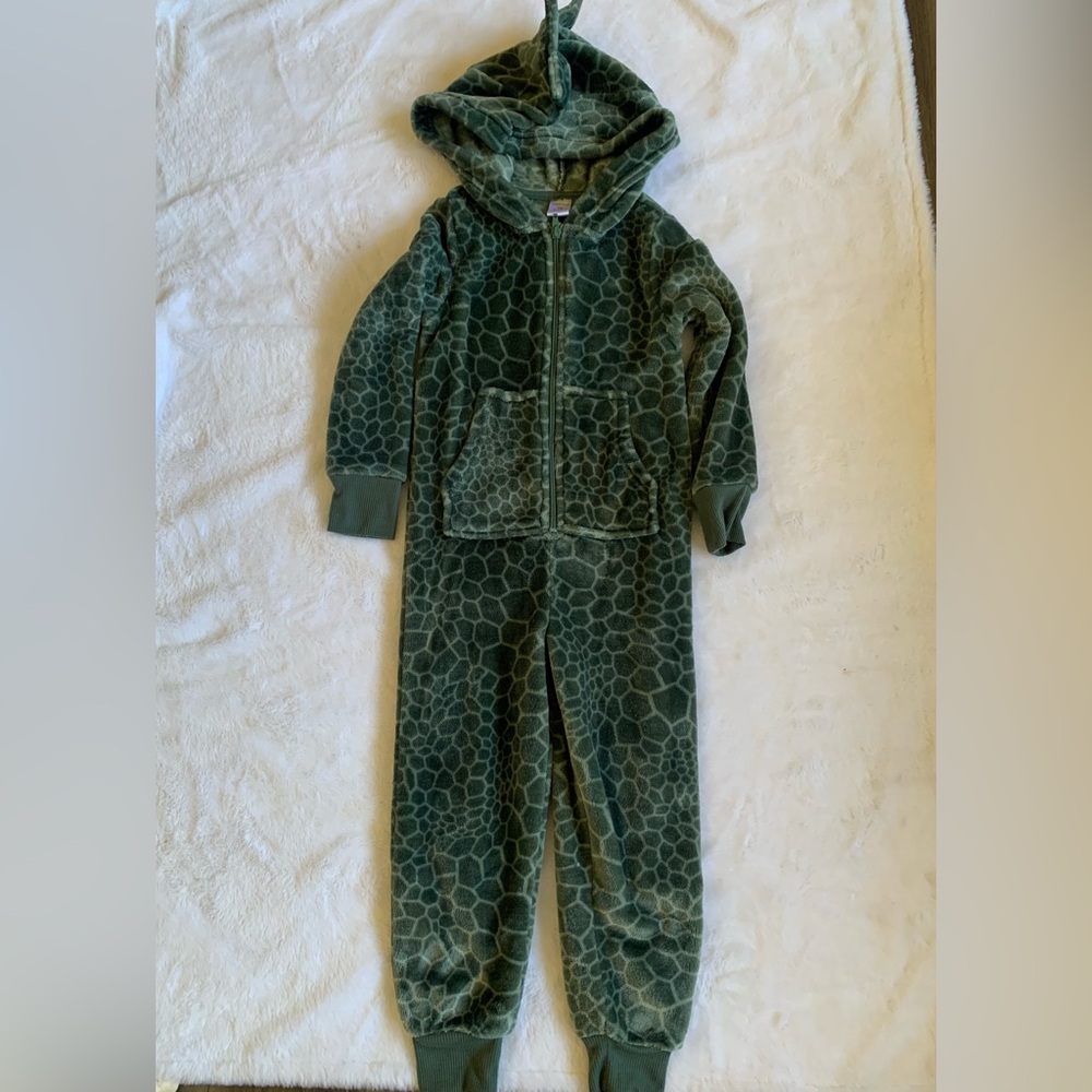 *SOLD* Nordstrom Dino Fleece Pajama Costume